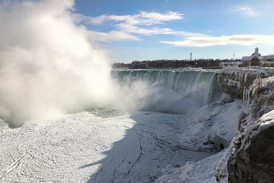 Befagyott a Niagara ismét