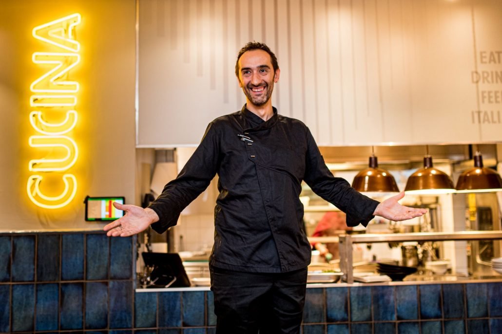 Fabrizio Caldarazzo a Na’ Pasta Bar & Bistro-ban