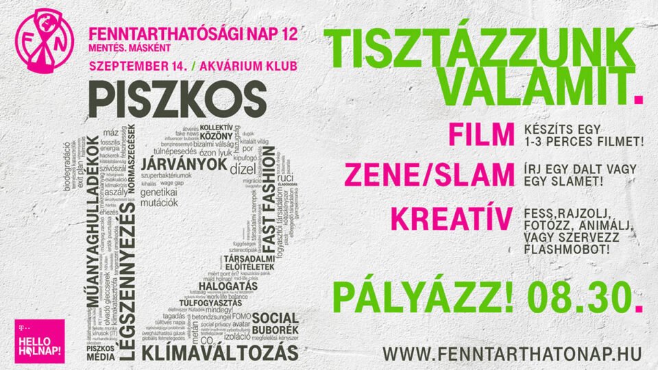 Fenntarthatósági Pályázat