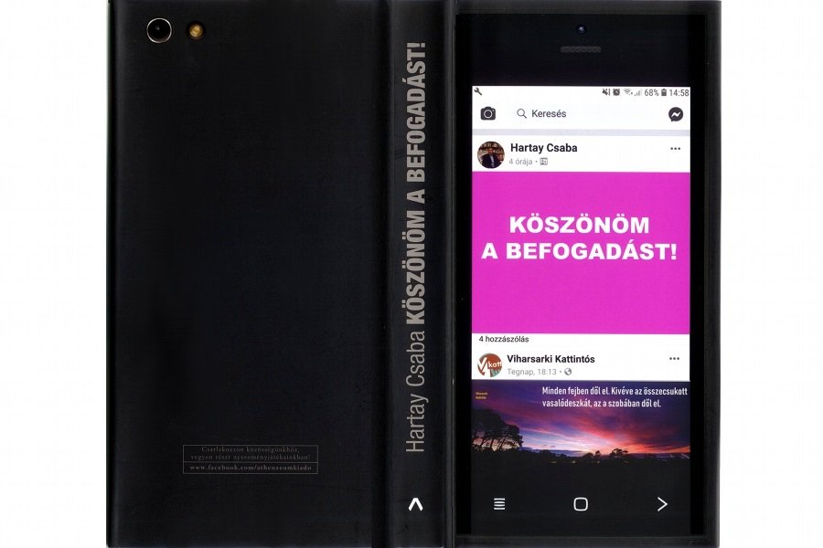 Hartay Csaba „Köszönöm a befogadást” könyve