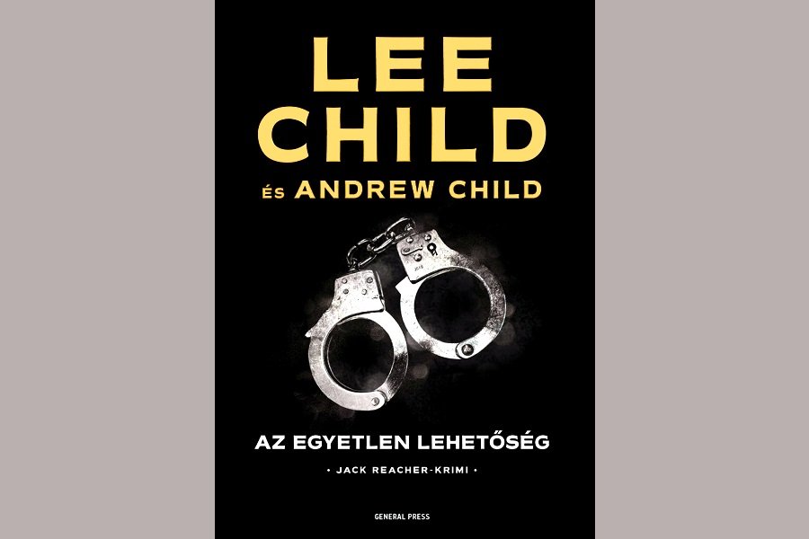Lee Child Az Egyetlen Lehetőség könyvbemutató