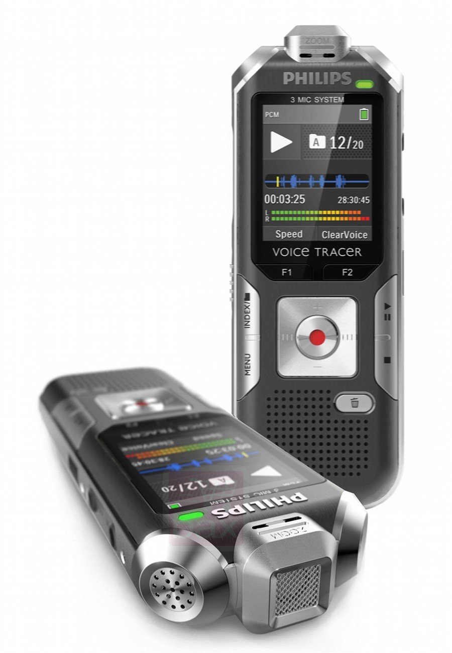 Philips DVT6000 puskamikrofonos diktafon