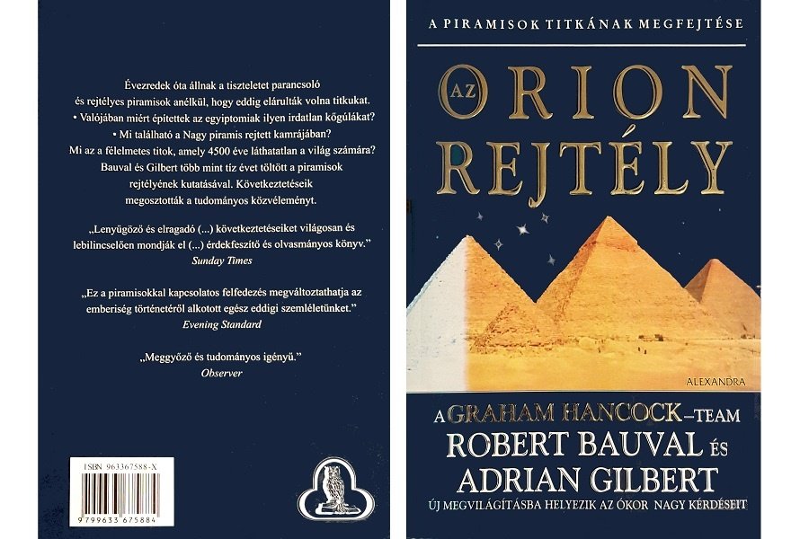 Robert Bauval Az Orion Rejtély könyve