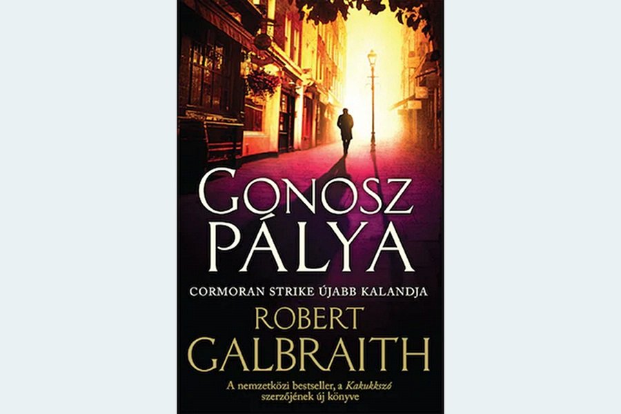 Robert Galbraith Gonosz Pálya könyvbemutató