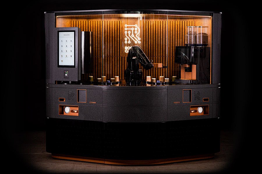 ROSSUM CAFE robot barista szolgáltatás