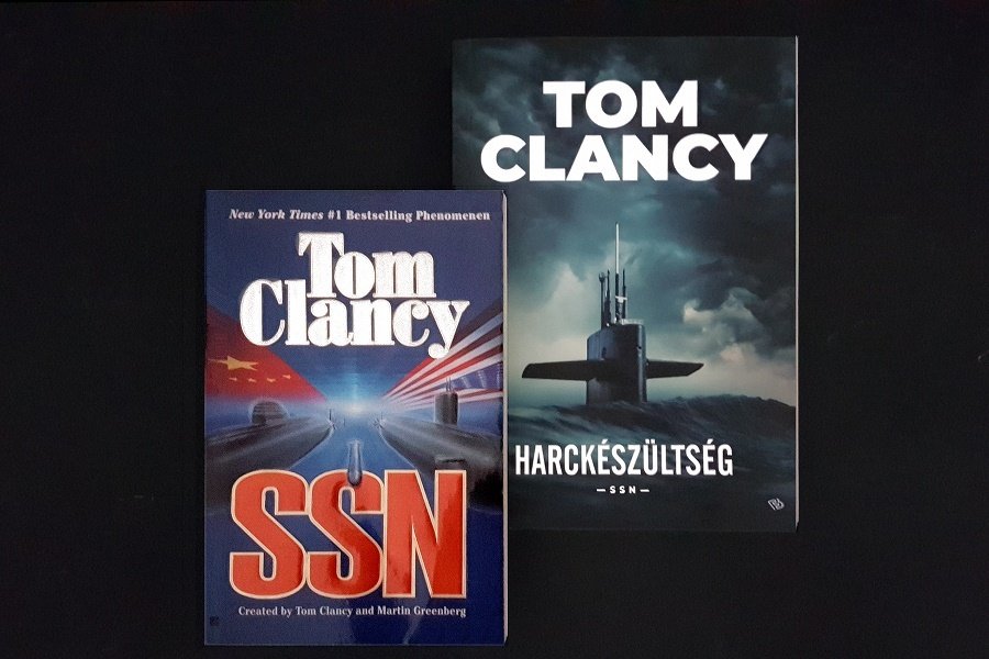 Tom Clancy Harckészültség – tengeralattjárók harca könyvbemutató