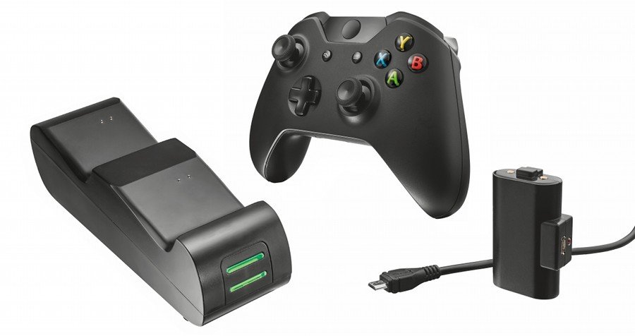 Trust GXT 230 kiegészítő Xbox One akku GXT 247 extra akkutötővel
