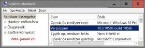 Windows 10 a legújabb