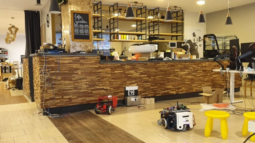 Robot rendszer kiépítése egy kávézóban